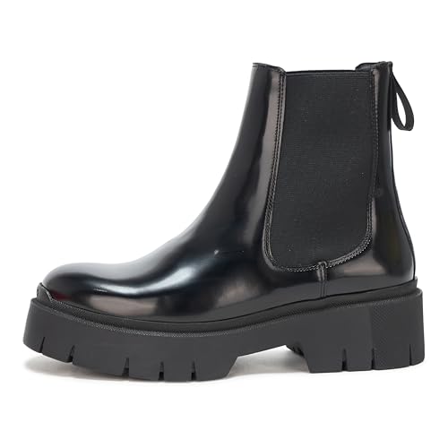 HUGO Women's Kris Chunky Slip on Chelsea Boot2