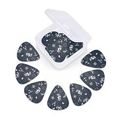 Lot de 12 médiators de guitare nautique pour guitare basse électrique, acoustique, cadeau avec boîte - Les Beatles, Paul McCartney, John Lennon, RIngo Starr, George Harrison Lot de 12 médiators de guitare nautique pour guitare basse électrique, acoustique, cadeau avec boîte – Image 3