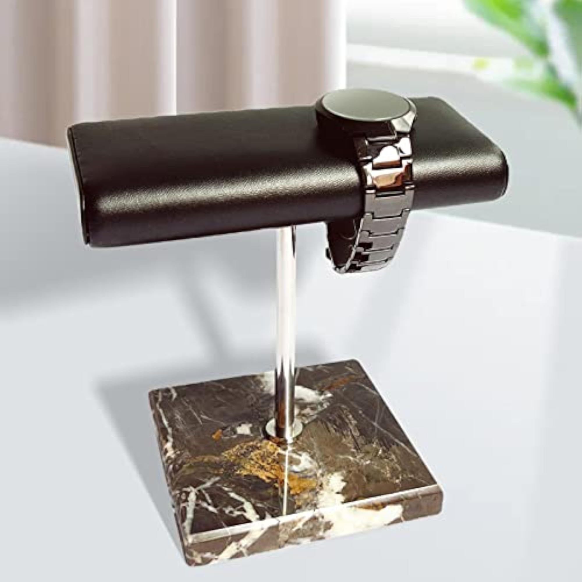 Luxurious Watch Display Stand with Marble Base