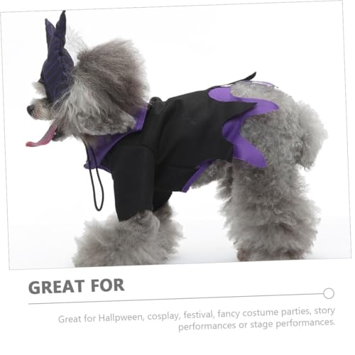 Disfraz de Bruja para Perro Halloween Talla L miniatura 7