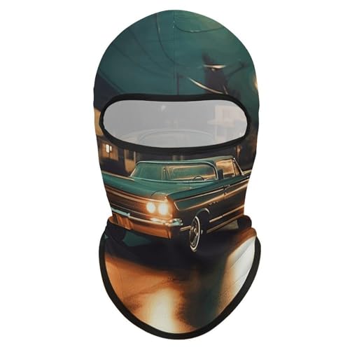 Ski Mask Full Face Cover, Personalized Running Car Sun Protection Head Cover Cap, Cycling Hood Outdoor Sport Cap, Windproof UV Protector Head Masks for Woman, Man White