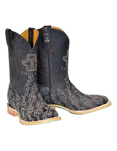 Tin Haul Western Boots Men Show Me The Money Tan 14-020-0077-0483 TA2