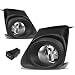 For Corolla E140 Pair of Bumper Driving Fog Lights w/Bezel & Switch (Clear Lens)