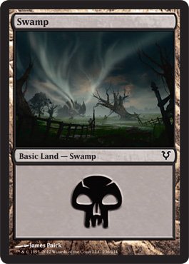 Magic The Gathering - Swamp (236) - Avacyn Restored