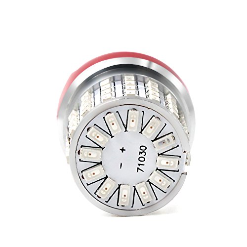 Phinlion 7443 Led Red Brake Light Bulb Super Bright 3014 72-Smd 7440 7444 T20 Led Bulbs For Stop Tail Brake Turn Signal Lights #TOP5