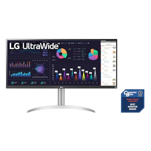 Ultrawide Monitor LG 34WQ65X-W.AEU IPS 21:9 mit 34 Zoll Bildschirm