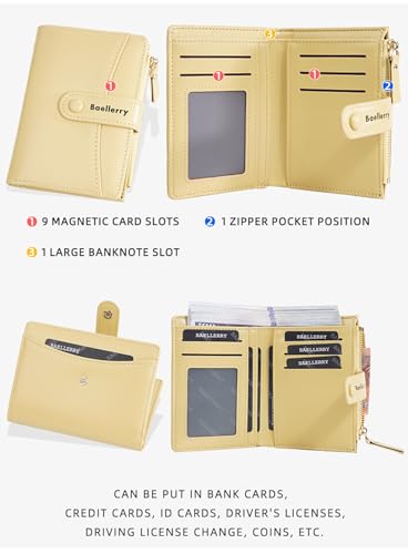 Fashion Ladies,light Luxury, Fresh and Fragrant Women's Wallet, Fashionable Pu Purse,zipper Clutch/5.1 * 3.9in4