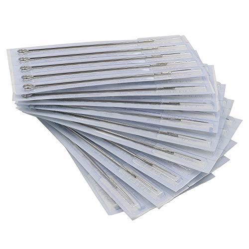 Tattoo Needles Set - Autdor 100PCS Mixed Tattoo Needles 3rl,5rl,7rl,9rl,3rs,5rs,7rs,9rs,5m1,7m1 Disposable Sterile Tattoo Gun Needles Assorted Liners, Shaders and Magnum for Tattoo Machine,Tattoo Kit - Thumbnail 2