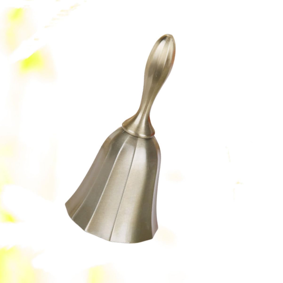 MAGICLULU 3piezas Campana De Mano Retro Para Restaurante y Bar Campana De Servicio Ligera y Resistente Para Recepciones y Comedores Diseño Antiguo Bronce