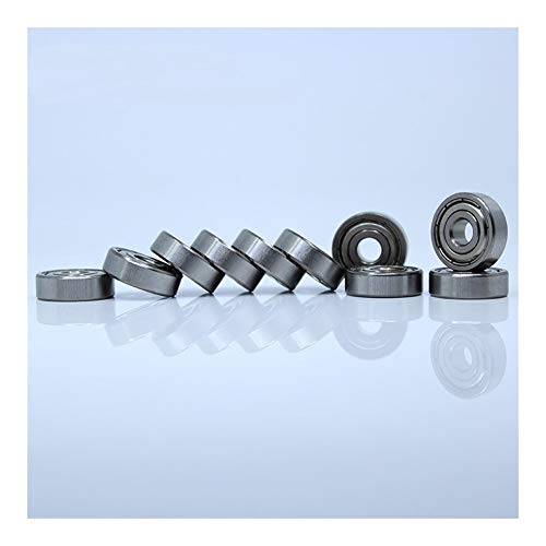 Roulement à billes S627ZZ miniature en acier inox 440C pour environnements humides