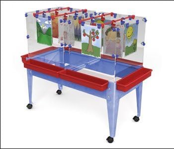 212 Main Youth 6 Station Space Saver Easel