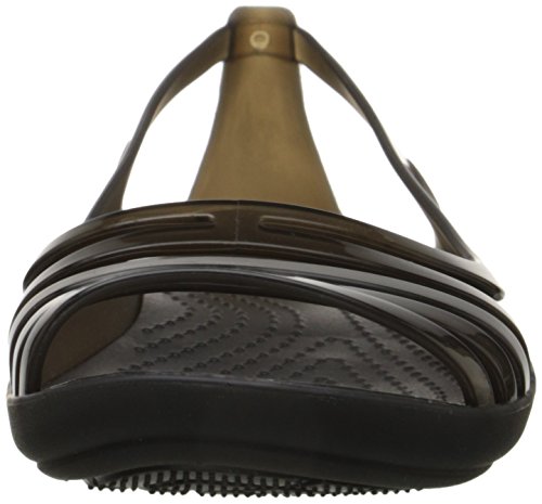 crocs huarache flat jelly sandals