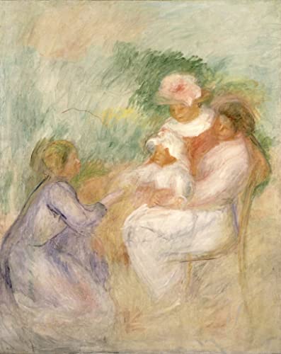 Impression d'art mural Renoir de qualité supérieure - Tableau vintage 60x90cm