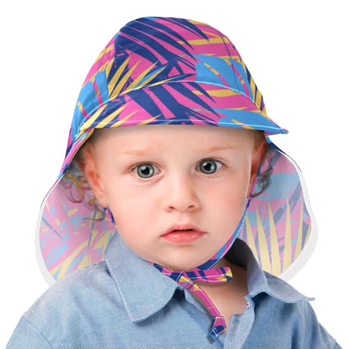Infant Beach Hats Baby Boys Bucket Hat Toddler Girl UPF 50+ Protection Adjustable Beach Essentials2