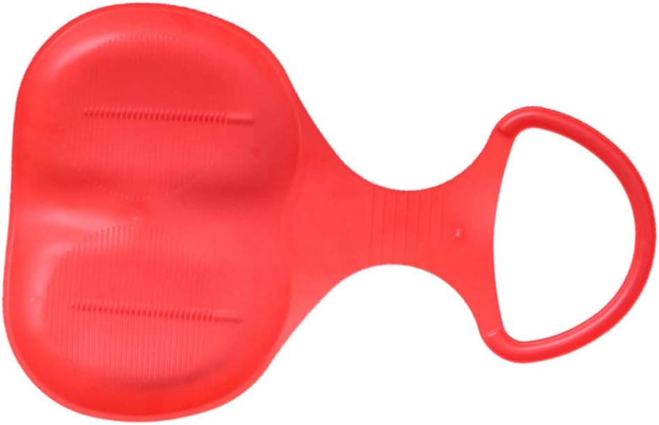 Happyyami Thickened Plastic Ski Board Grass Skiing Sheet Snowboard Plate for Winter Outdoor Fun Random Color Random Color