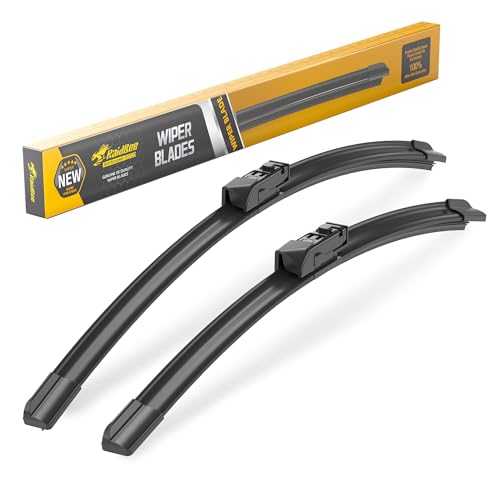 Image of Raidbee Windshield Wiper Blades Replacement for | Mazda CX-5 2017-2025 CX-9 2016-2023 Genuine OEM Quality 2 Pack
