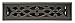 Accord Ventilation AMFRBLV214 Victorian Design Floor Register, Matte Black, 2" x 14", Black