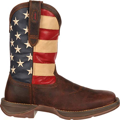 Image of Durango Men's Patriotic Pull-On Western Flag Boots