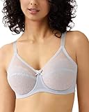 Wacoal Women's Retro Chic Full-Busted Underwire Bra 855186 Micro Chip 40 D