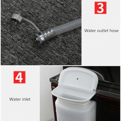 Commercial Electric Bun Steamer - Hot Food Warmer with Temperature Control for Restaurants, Buffets & Stores - Perfect for Steaming Delicious Buns