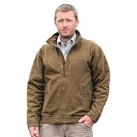 GIACCA DA LAVORO UOMO DRI DUCK MAVERICK BOULDER – Tela Cotone, Fodera Morbida, Colore Cachi (XL) - 2