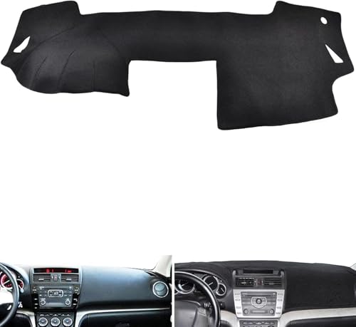 Alfombrilla salpicadero para Mazda 6 2009-2012 negra 2