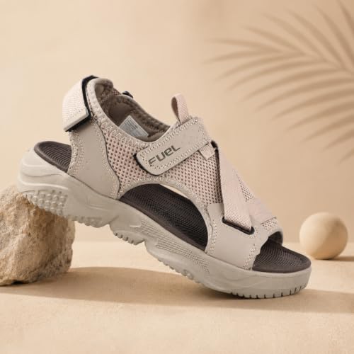 Image of FUEL Gabbroo Comfortable & Lightweight Casual Sports Sandals for Mens with Anti-Skid & Flexible EVA Sole for Running, Walking
