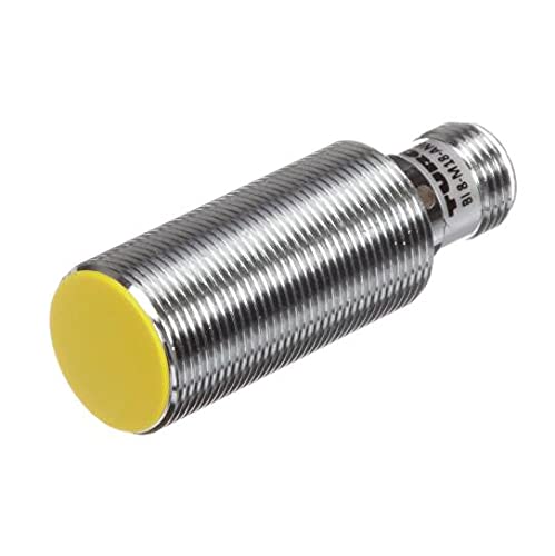 TURCK BI8-M18-VP4X-H1141 18MM SIZE, EMBEDDABLE, 1 LED, INDUCTIVE, STANDARD, 8MM RANGE, 10-65 VDC, SENSOR, EUROFAST M12 MALE, COMPLEMENTARY OUTPUTS, PNP (SOURCING), PARTIAL THREAD, STRAIGHT, (4590701),