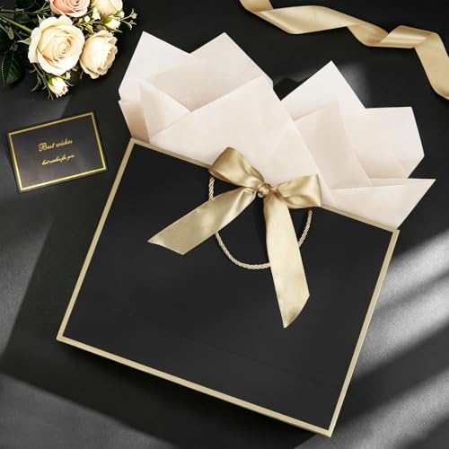 Image of JMANNI Gift Bags with Handles, 14.6 inch Large Gift Bags with Tissue Paper