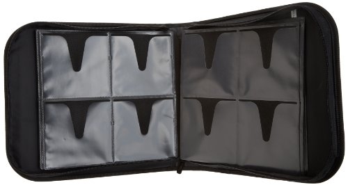 Image of Amazon Basics CD /DVD Wallet - 128-capacity (Black), 4 pack