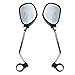 WENYOG Retrovisor Bicicleta Seguridad Trasera Ciclismo Ciclismo Portátil Luz de Montaña Bicicleta Bicicleta Bicicleta Bicicleta Retrovisor Espejo Retrovisor Mirror 2pcs Espejo Retrovisor Bicicleta