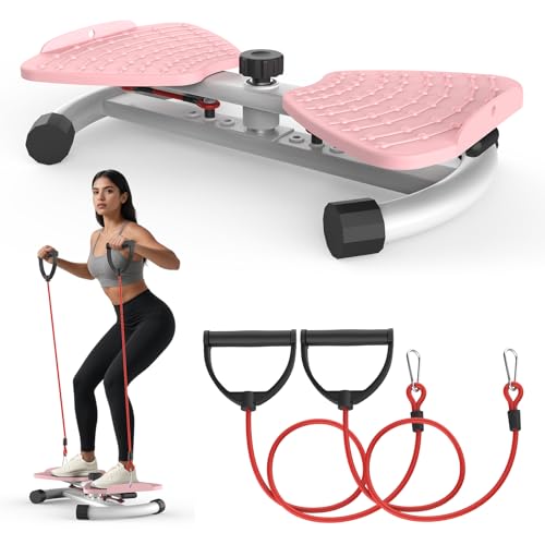 Waist-Twister-Machine-Exercise-Ab-Twister-Board-for-Exercise-Waist-Twisting-Fitness-Tool-Core-Trainer-for-Women-Belly-Fat-Loss-Home-Gym-Workout-Equipment-Noiseless-300-lbs-Capacity