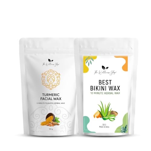 Meilleure cire de bikini et visage en poudre de cire de 5 minutes