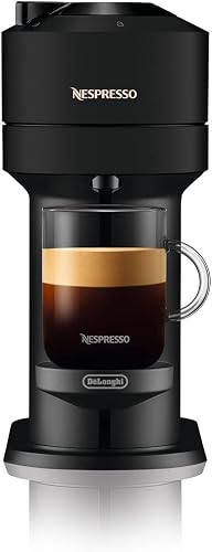 Nespresso De'Longhi Vertuo Next Coffee and Espresso Machine with WIFI and Bluetooth, Automatic Capsule Coffee Machine, One-Touch Preparation, ENV120.BM, Pack of 12 Capsules Matte Black - 3