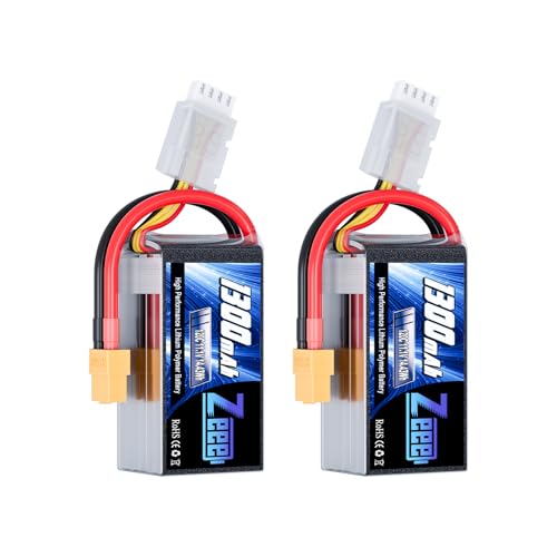【Dimensioni e peso】: la batteria Lipo Zeee 3S 1300mAh è (± 2 mm): 68 x 35,5 x 25,5 mm (L x L x A). Peso circa (± 15 g): 122g.