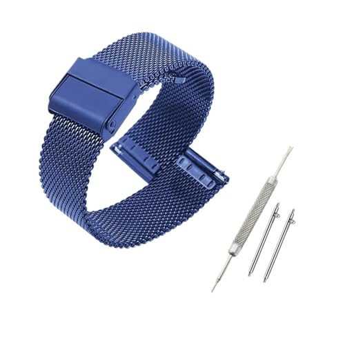 Bracelet de montre en acier inoxydable idéal pour remplacer un maillon usé de 8 à 24 mm