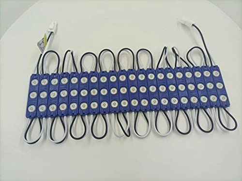 Módulo LED azul 110V para letreros: elimine transformadores con este pack de 200 2