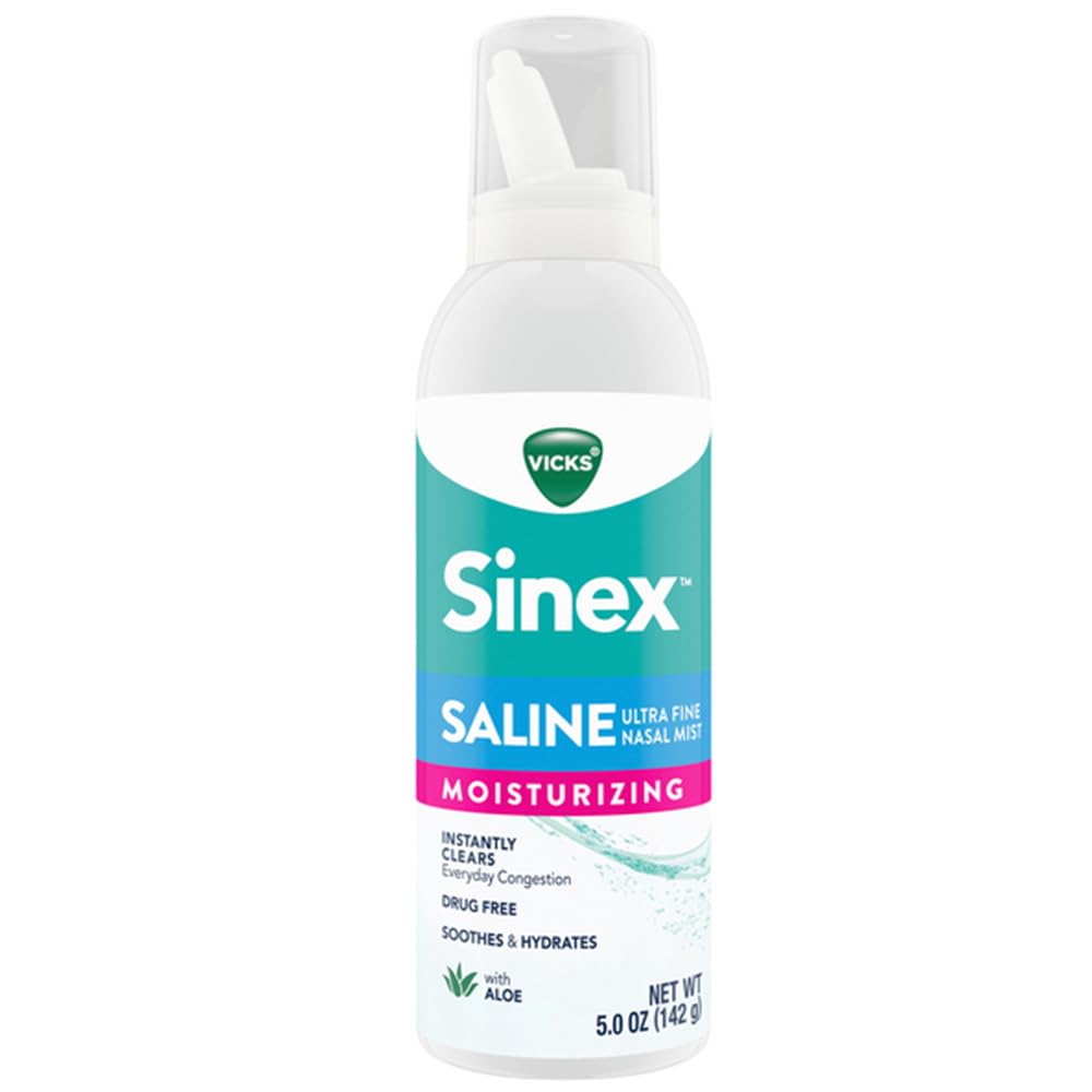 Vicks® Sinex™ Moisturizing Saline Ultra Fine Nasal Mist with Aloe