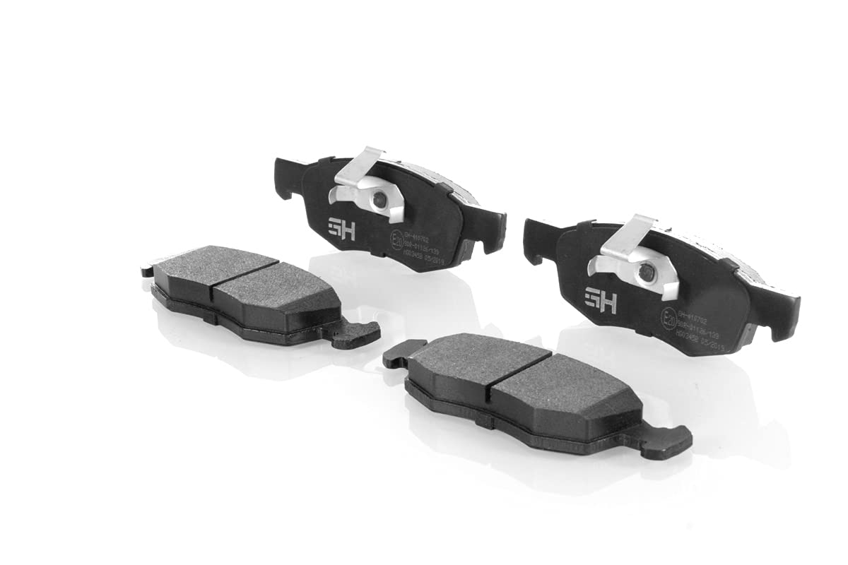 GH Pastiglie Freno Anteriori GH-413702 Per Suzuki Grand Vitara (2005-) – Set 1 Pezzo, Sistema Akebono