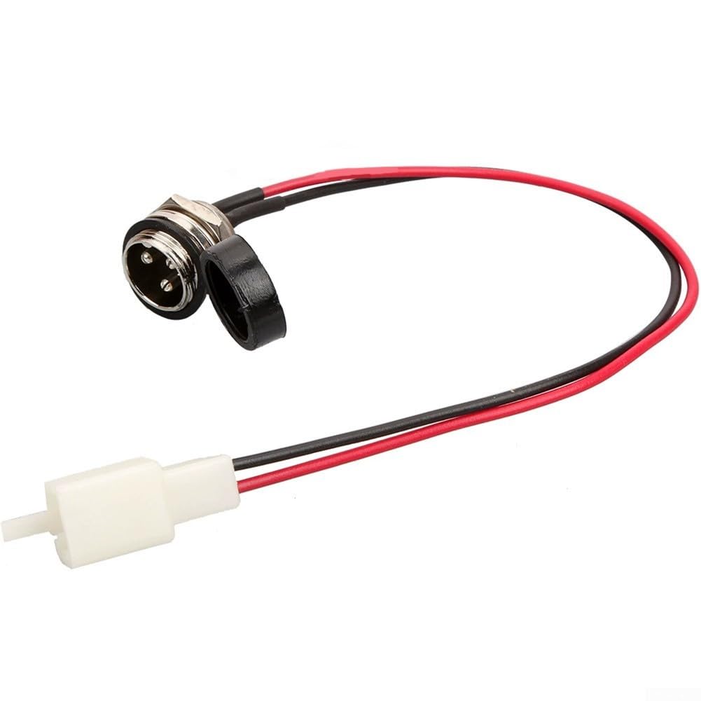 ReachMall Charger Port for Kids Electric Scooter, 3 Pin Connection for Efficient Charging on E Bikes and Hoverboards