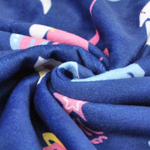 BORITAR Nursing Pillow Cover with Dinosaur Pattern Slipcover Minky for Boys and Girls, Super Soft Fabric with White Dotted Backing, Dark Blue