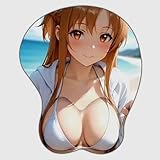 ふわふわ可愛いアニメ風キャラクターおっぱいサポートマウスパッド | ぷにぷにクッション付きリストレスト | 滑り止め加工・高耐久仕様 | オフィス・ゲーミング兼用 | 疲労軽減・リラックス・ヒーリング効果 | 人間工学設計ソフトタッチ素材 | 推しキャラデスクアクセサリー | プレゼント・ギフトにも最適