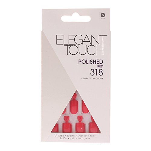 ELEGANT touch unghie finte - lucido rosso 318 (24