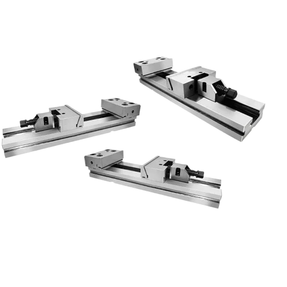 Morsa per Fresatrice GT200C Forza di Serraggio 10000KG Larghezza Ganasce 200mm Massimo 400mm 8 Pollici