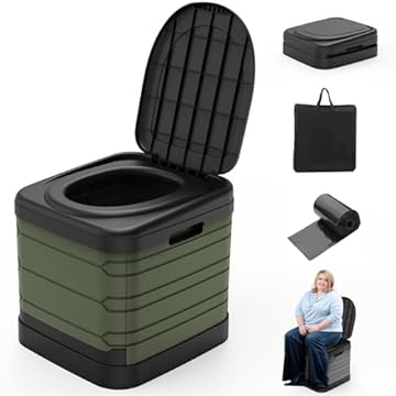 porta potty camping toilet