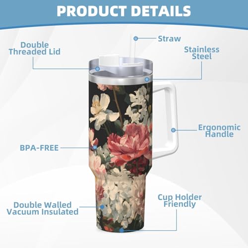 Vaso térmico de acero inoxidable con capacidad 40 onzas miniatura 6