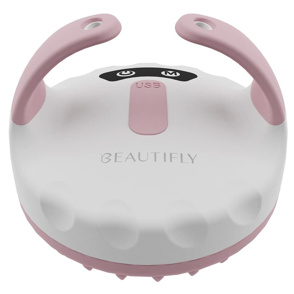 Beautifly B-Body Anti-Cellulite Handmassagegerät - Multicolor-Lichttherapie, revitalisierende Massage und Silikon-Technologie für strahlende Haut und verbesserte Absorption von Schlankheitskosmetik