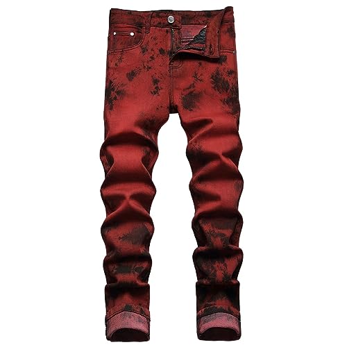 Jean tie dye homme idéal pour vos sorties urbaines et soirées