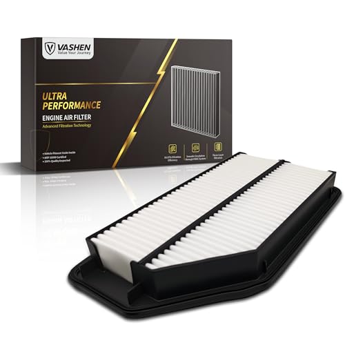VASHEN CA11042 Engine Air Filter for 2011-2017 Honda Odyssey V6 3.5L Replacement for 17220-RV0-A00 Rigid Panel Engine Air Filter OE-Style Fit