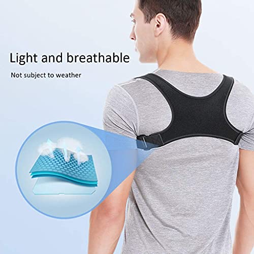 Correcteur de dos haute élasticité ajustable pour redresser la posture